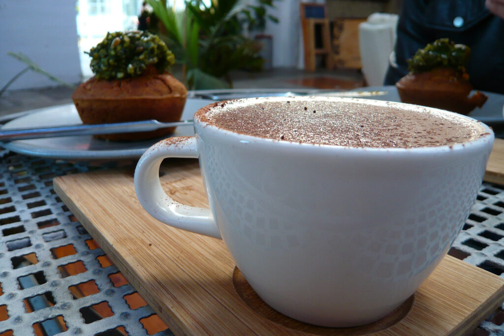 Coffee and Carrot Muffin at The Welder