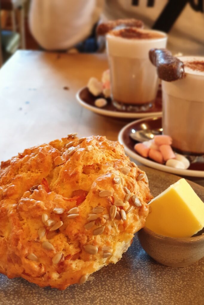 Savoury muffins at C1 Espresso